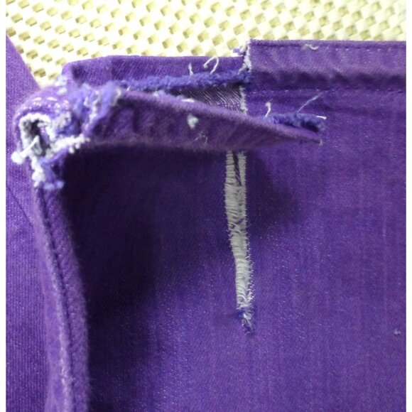 Levis 501 Purple Button Fly Straight-Leg Jeans W36 L30 Vintage Denim Pants *LEGS - Picture 7 of 12
